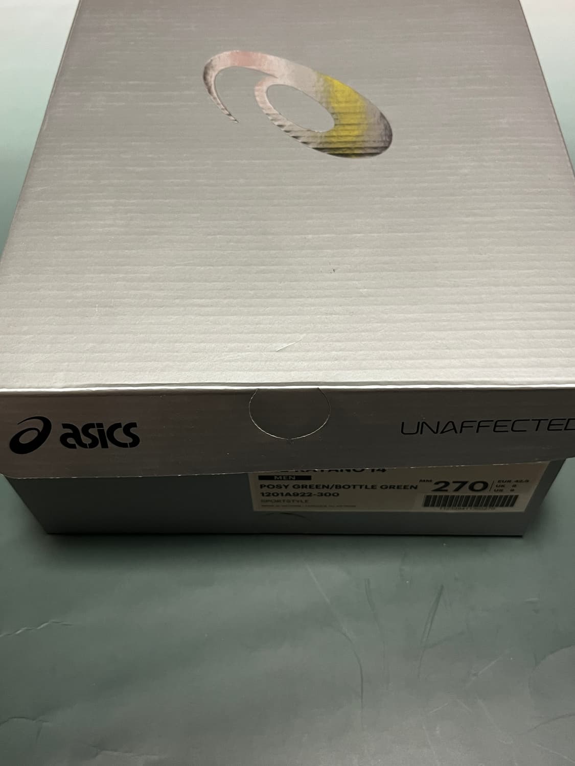 아식스x언어펙티드 젤카야노14 그린 [270] 상품이미지2