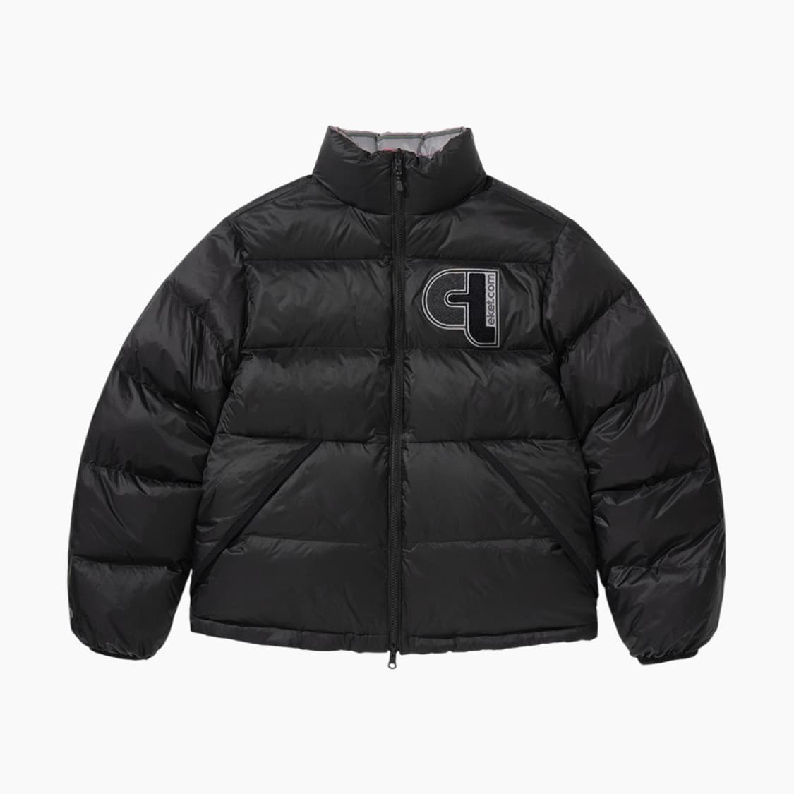 S m L 테켓 리버시블 다운 자켓 패딩 블랙 미개봉 판매 상품이미지1