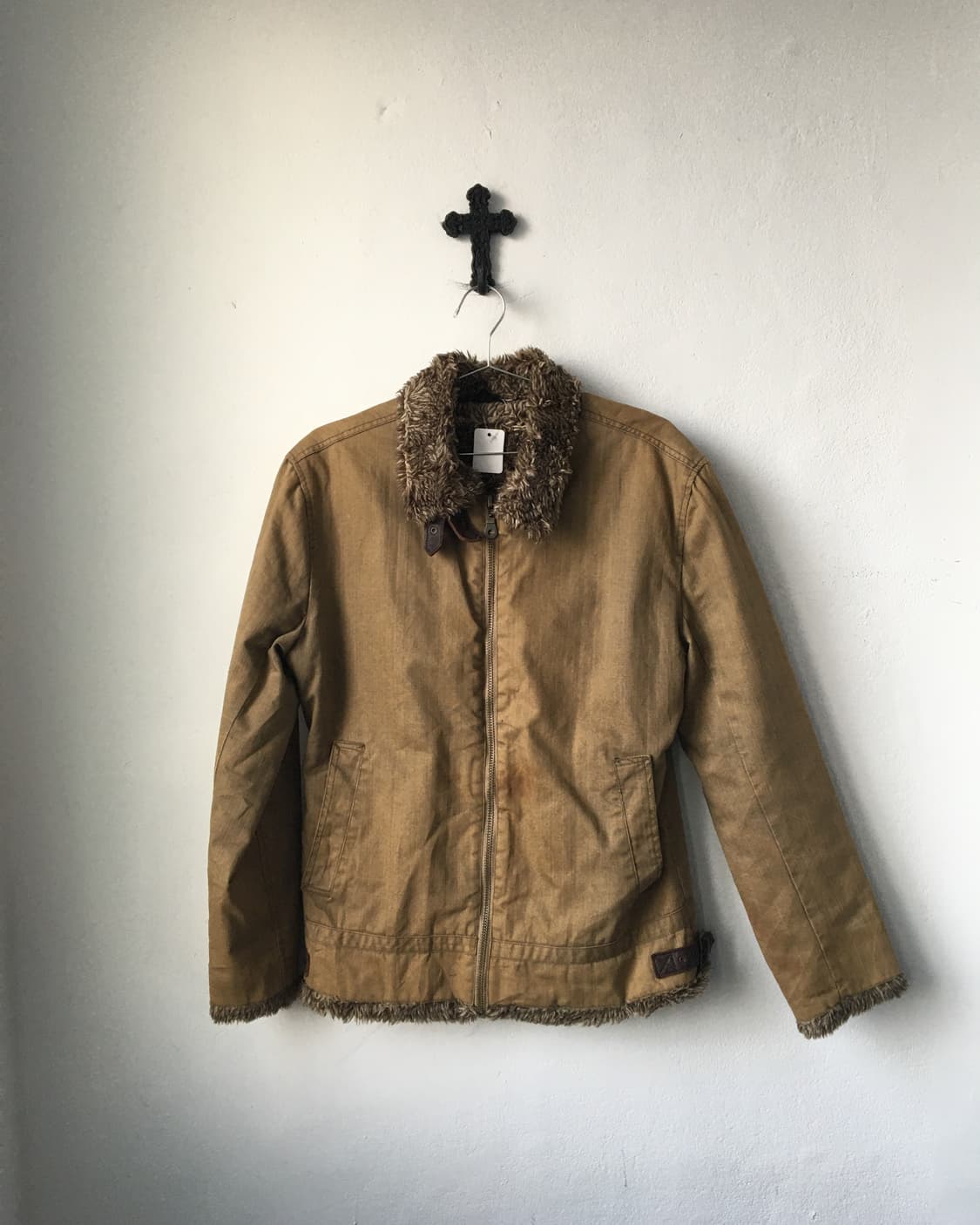 Fake fur belted mustang 상품이미지2