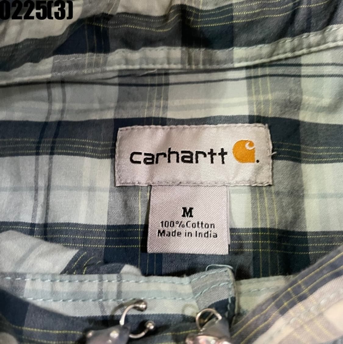 칼하트 체크 긴팔 셔츠 상품이미지3