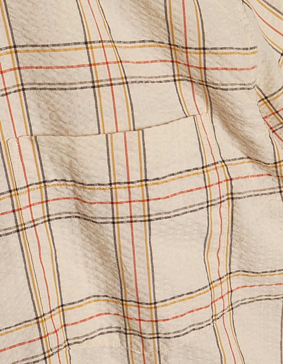 UQ x JW ANDERSON Seersucker Check Shirts 상품이미지3