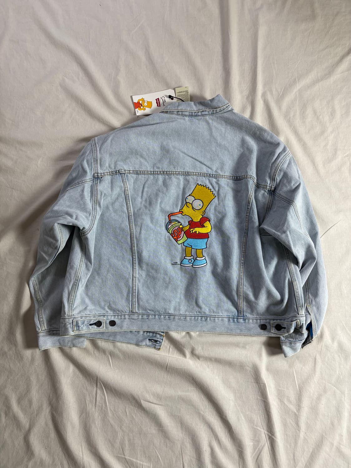 Levis x Simpson 데님 트러커 자켓 L 상품이미지1