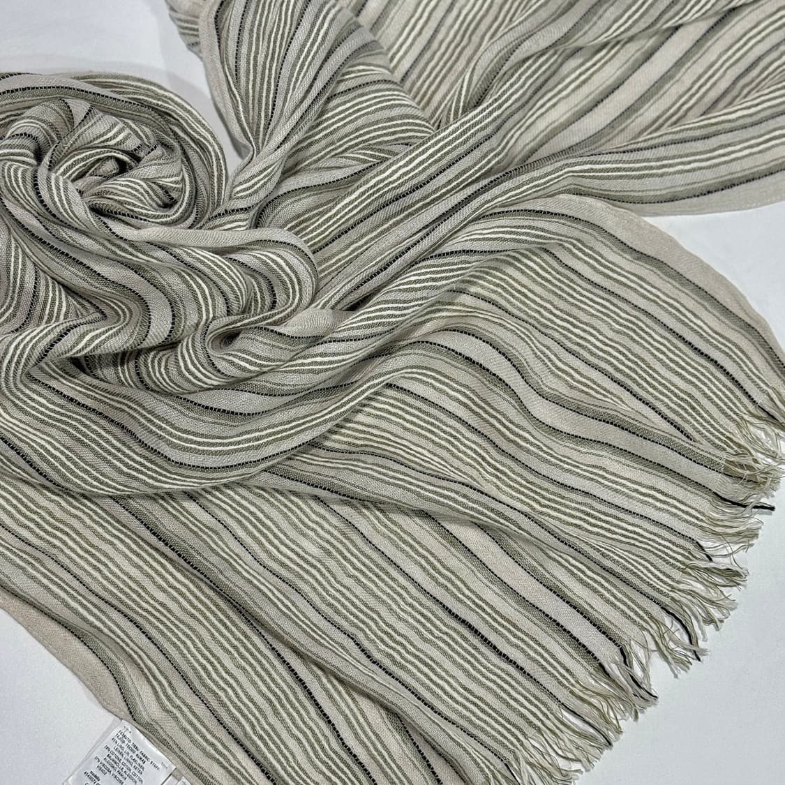 막스마라 린넨코튼 스툴 머플러 상품이미지5