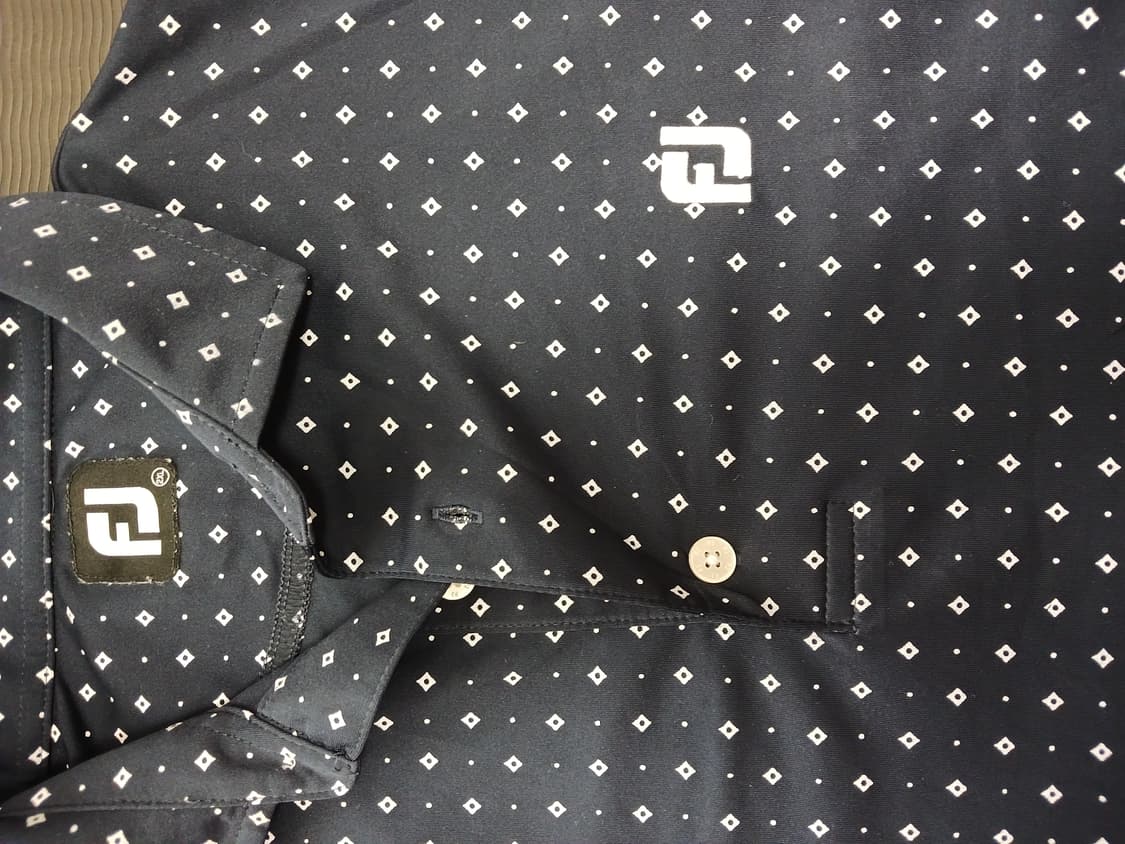 풋조이 패턴 반팔 셔츠  상품이미지2