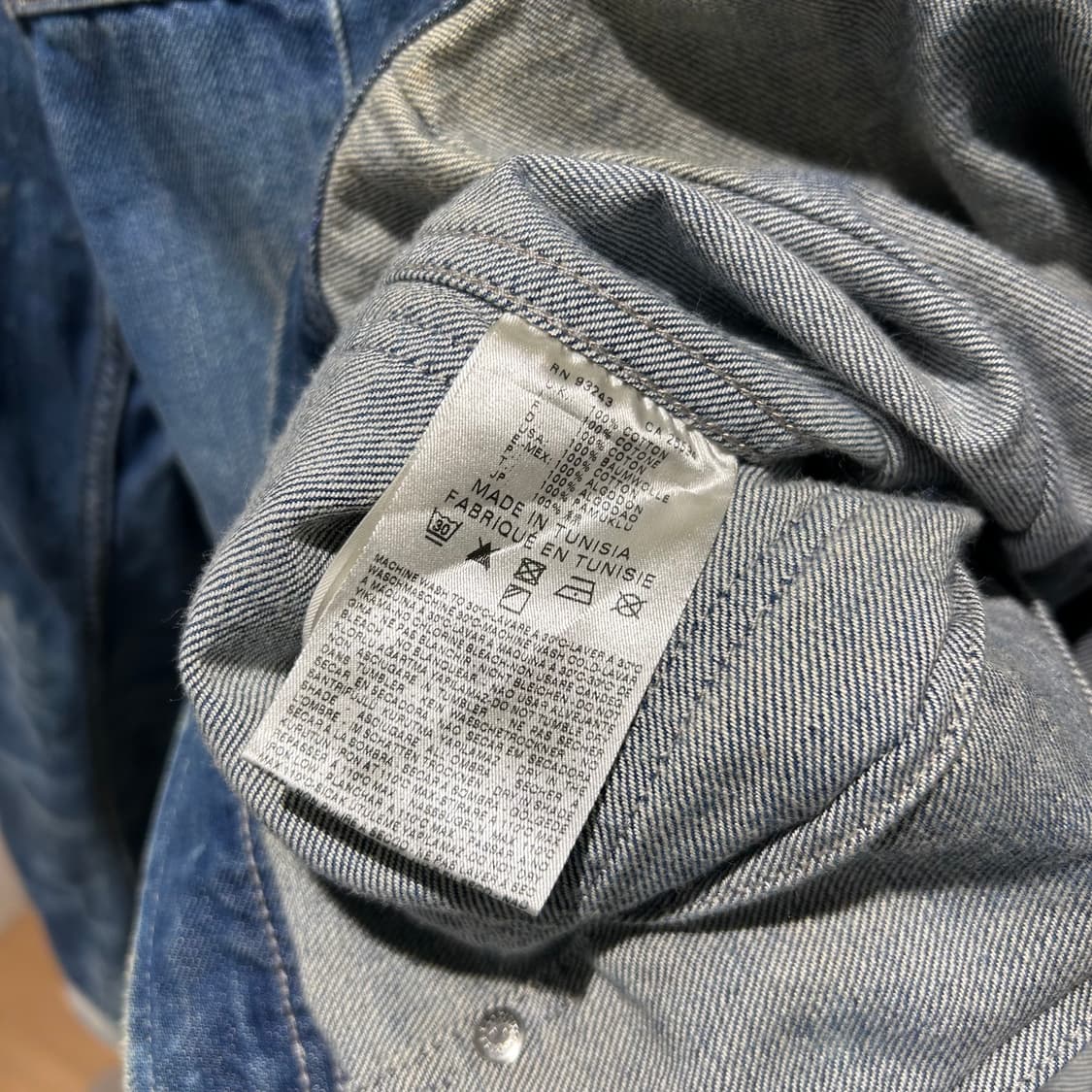 Diesel Dirty Washed Denim Jacket 상품이미지10