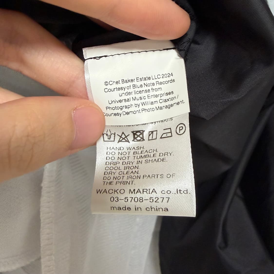 와코마리아 24fw 쳇베이커 Chet Baker 코치 자켓 L 상품이미지8
