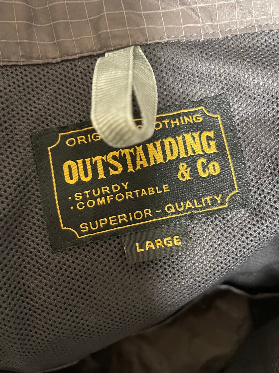 [L] 아웃스탠딩 마운틴파카(바람막이) 블랙 상품이미지4