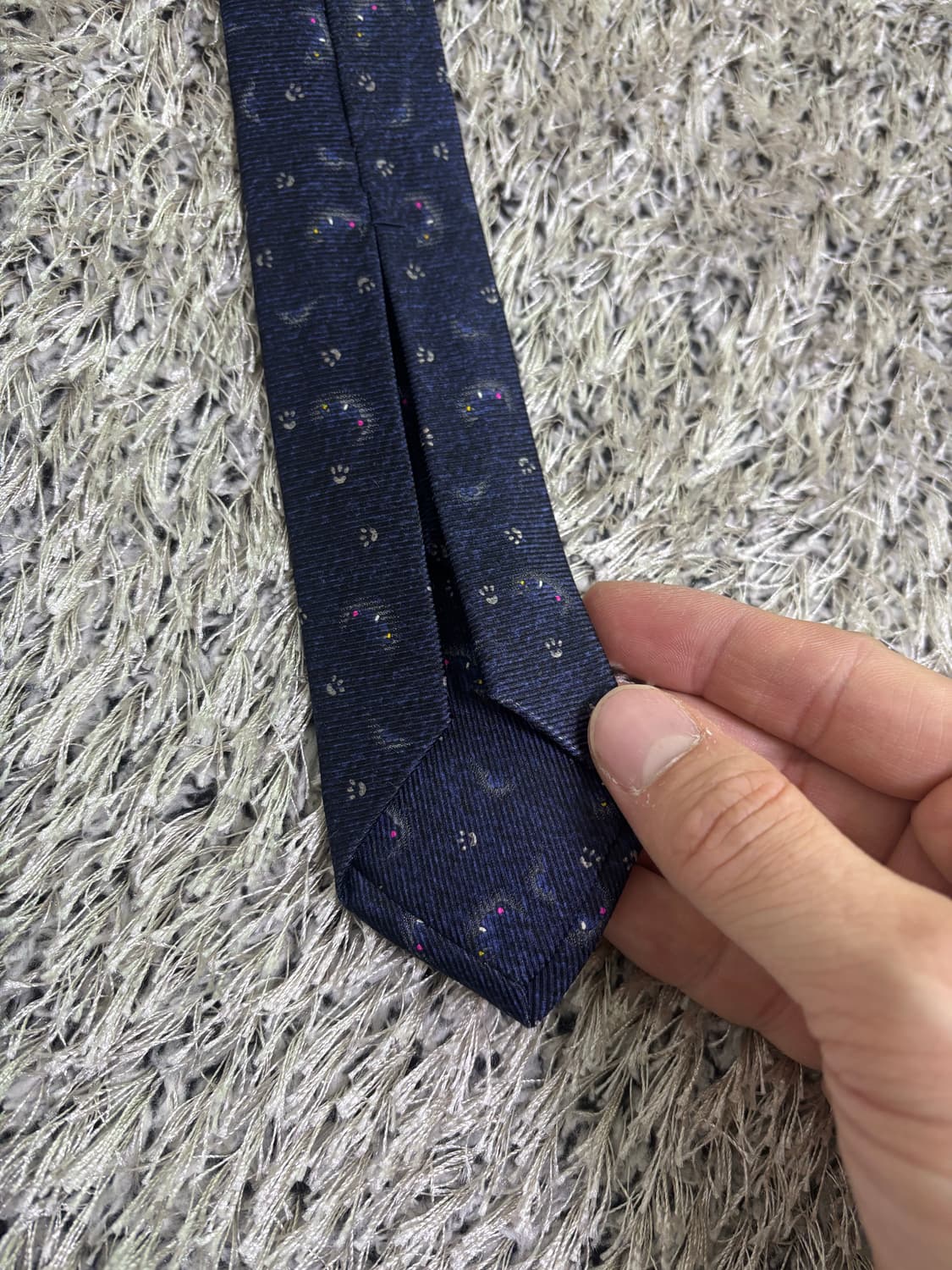 이태리제 BVLGARI 100프로 실크 넥타이 상품이미지8