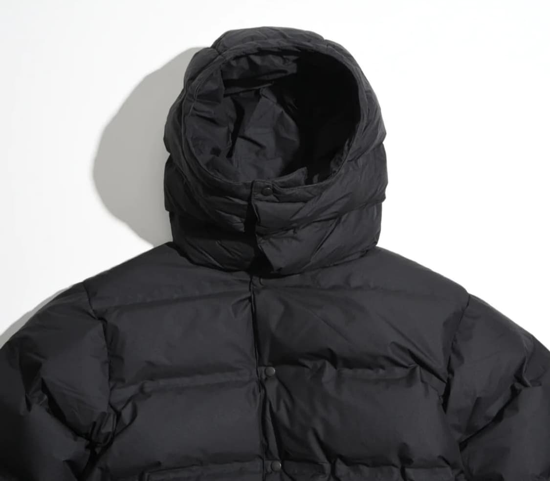 42) 캡틴선샤인x골드윈x바토너 익스페디션 다운 자켓 블랙 상품이미지3