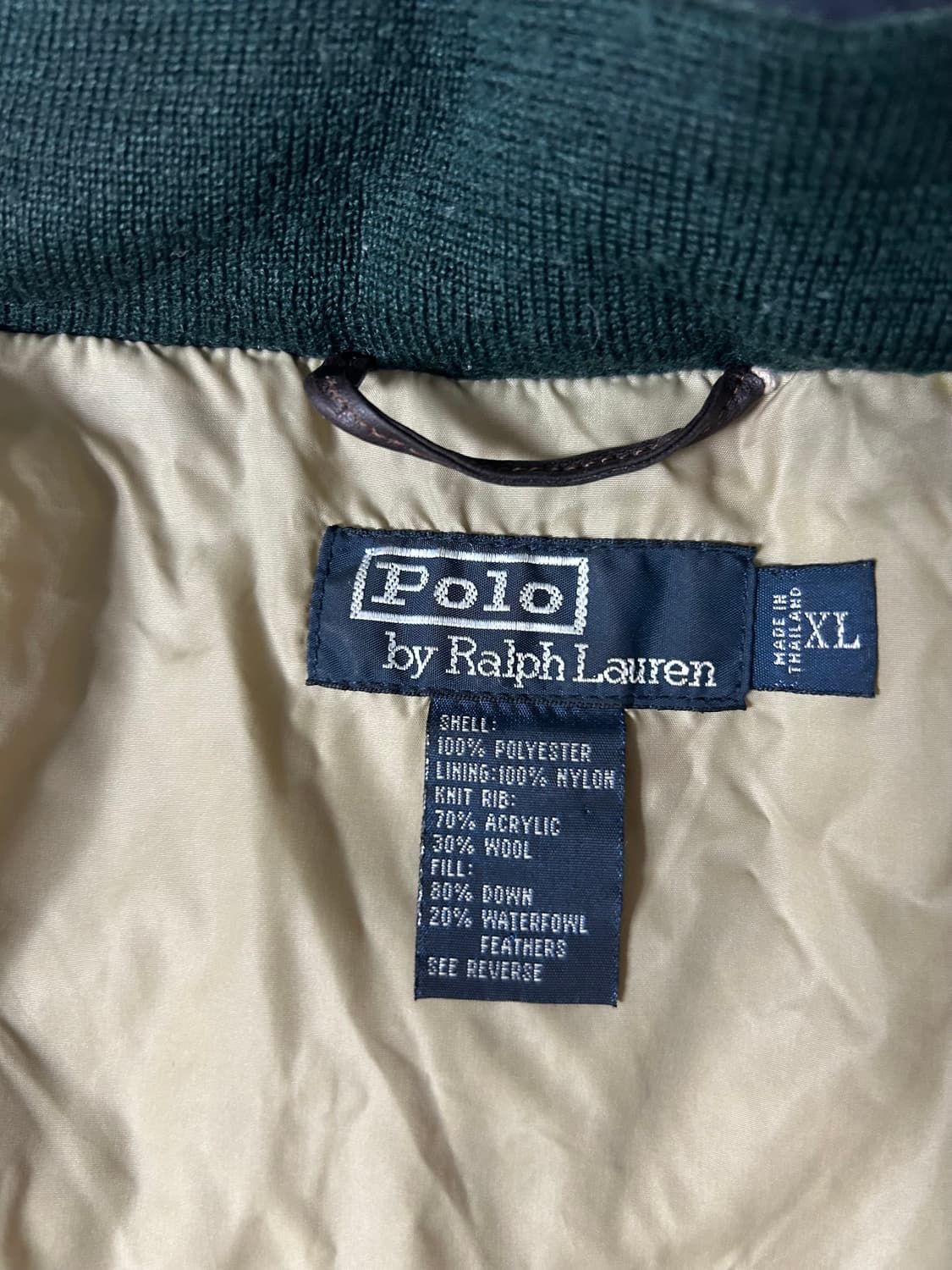 90s 폴로 숏패딩 상품이미지3