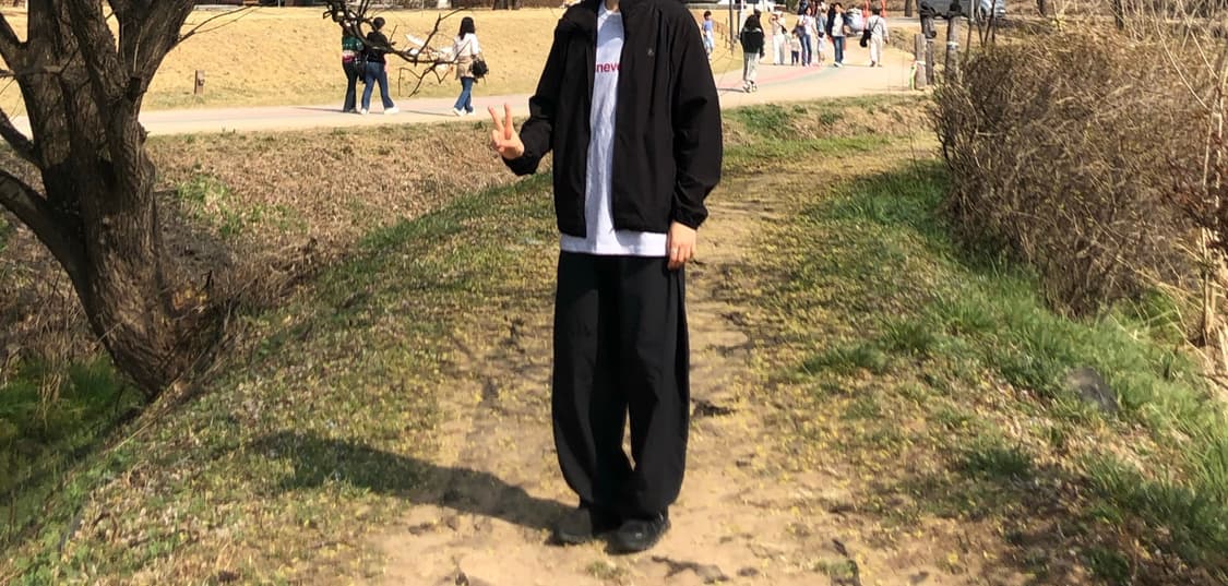 산산기어 사이드 스냅 팬츠 블랙 - 25FW 상품이미지2