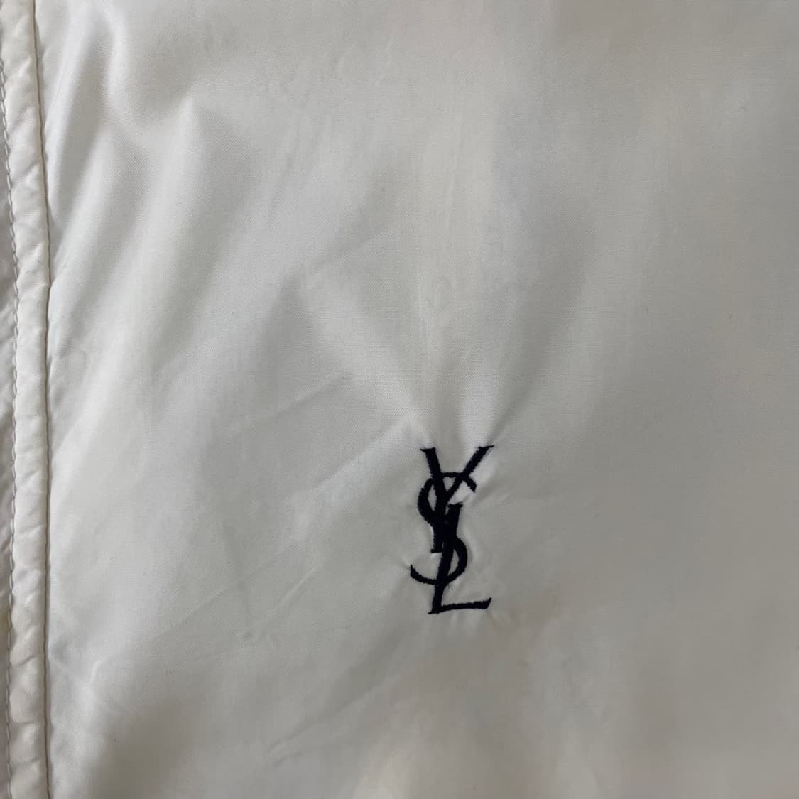 100 입생로랑 올드스쿨 블루종 자켓  상품이미지5