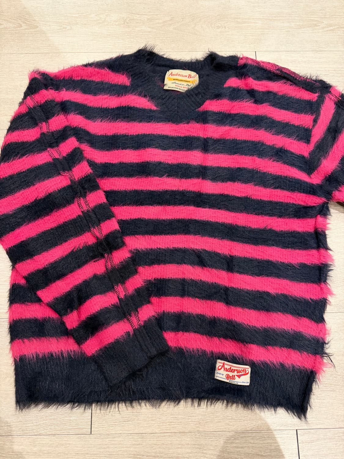 앤더슨벨 헤어리 니트 상품이미지4