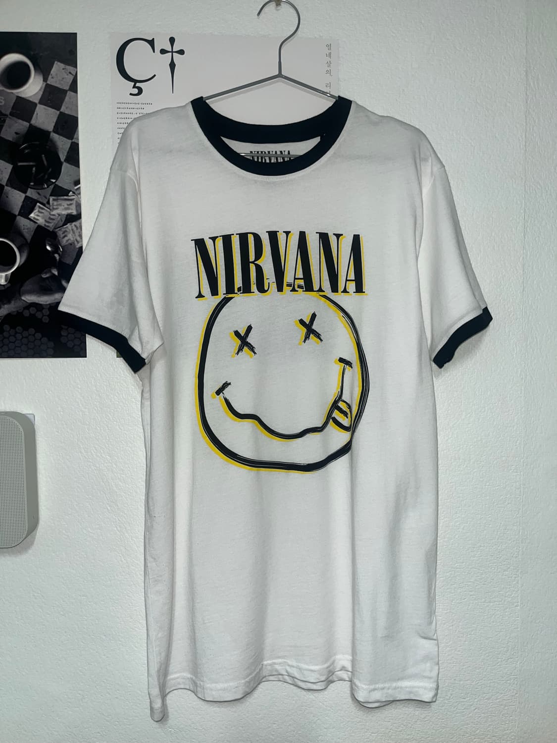 너바나 링거 티셔츠 상품이미지2