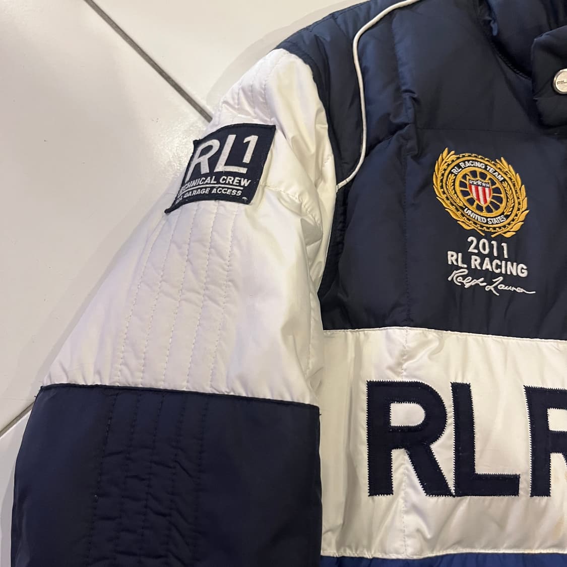 폴로 랄프로렌 빅포니 레이싱 패딩 자켓 점퍼 상품이미지5