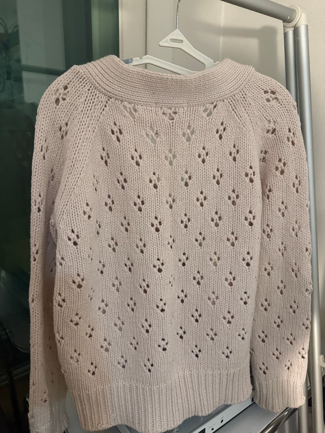 글로니 나오미 니트 가디건 핑크 상품이미지2