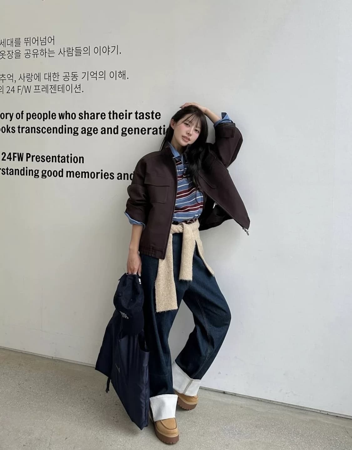 그로브 hardy 점퍼 브라운 상품이미지2
