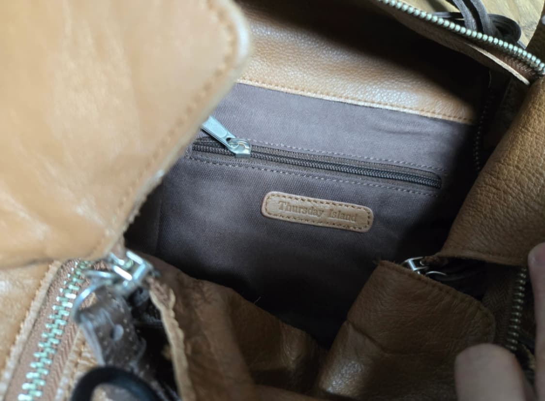 Thursday Island 가죽 해먹백 숄더백 [정품] 상품이미지7