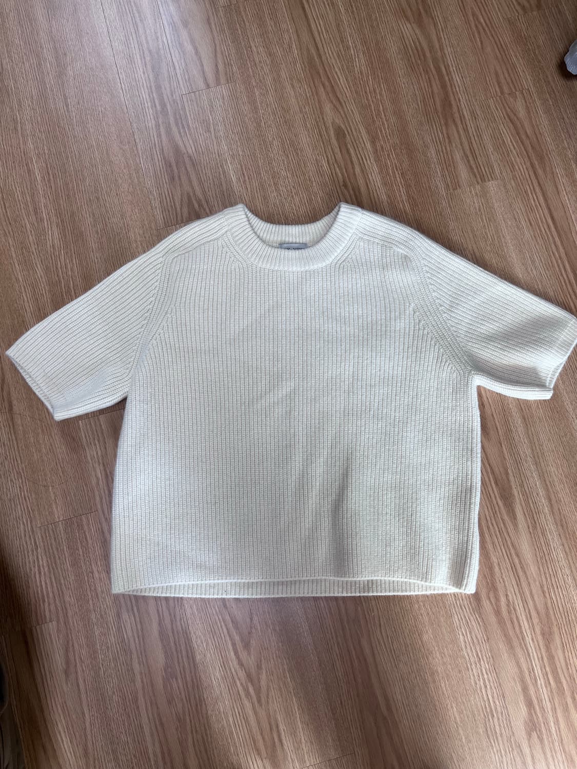 파사드패턴 알파카 하프 슬리브 니트 스몰 상품이미지5