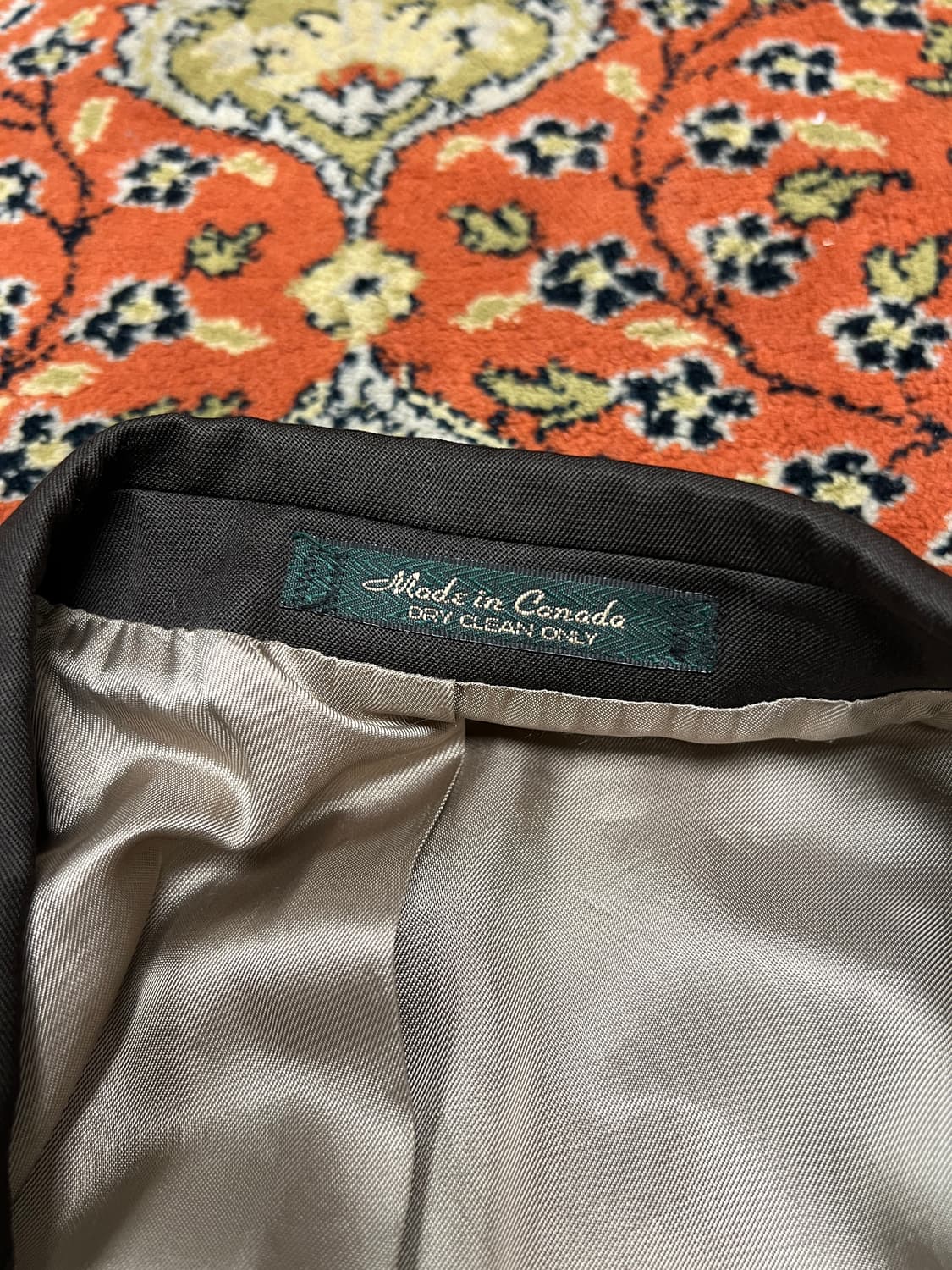 [XXL] Bachrach 브라운 오버사이즈 블레이저 상품이미지6