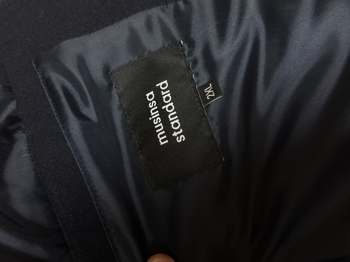 울 블렌드 해링턴 재킷 [네이비] 상품이미지3