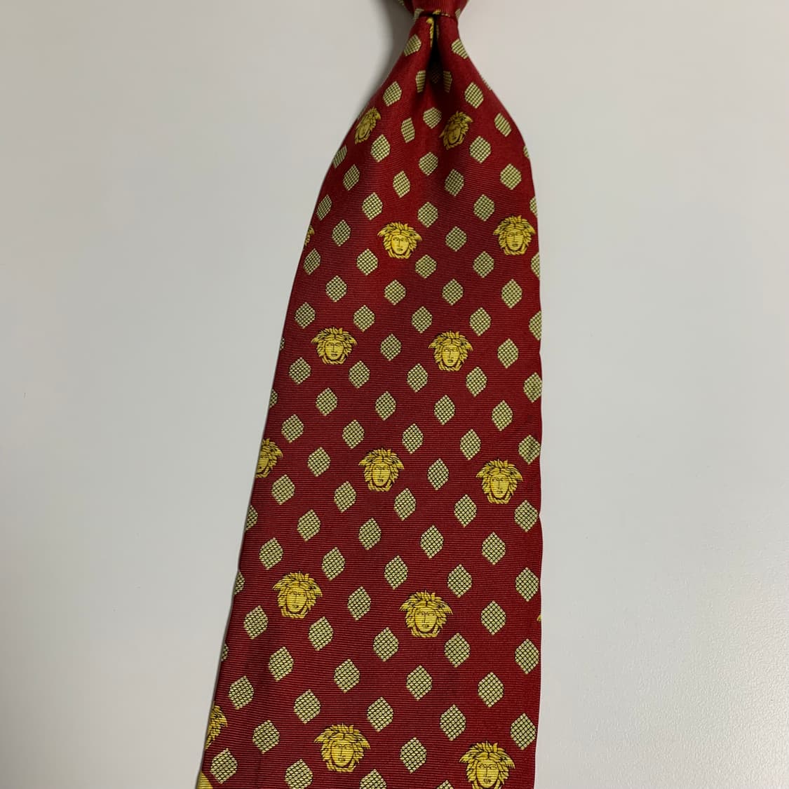 베르사체(VERSACE) 명품 결혼식 정장넥타이 100실크 모노그램 상품이미지9