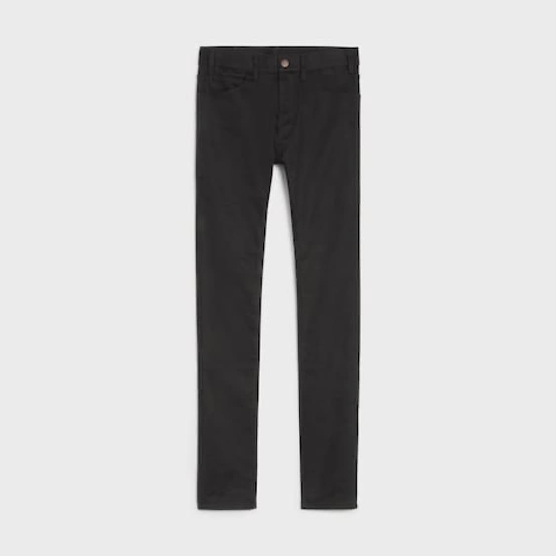 셀린느 스키니 진 빈티지 퓨어 블랙 데님 상품이미지1