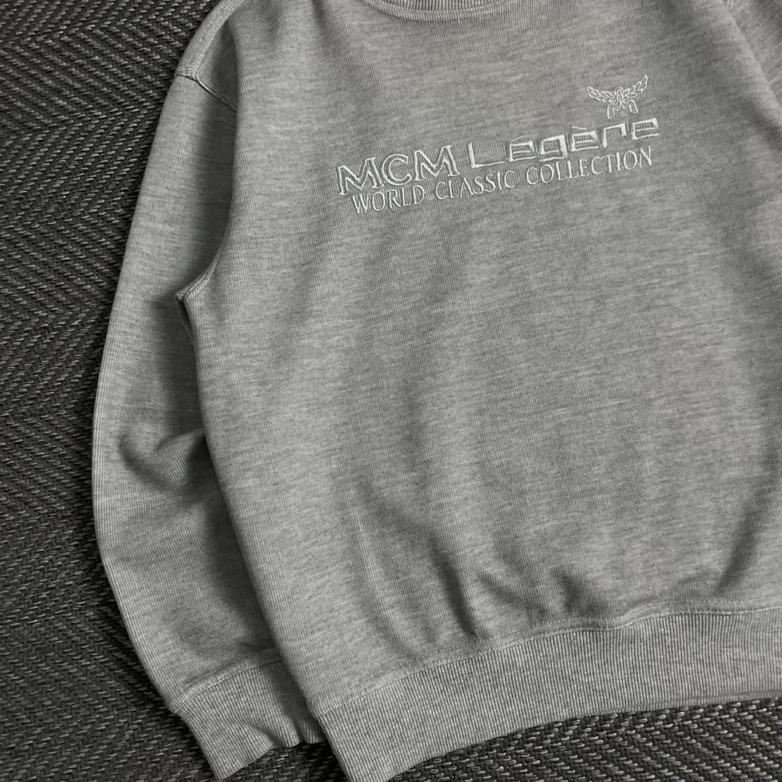 90s MCM 빅로고 아카이브 맨투맨o 3638 상품이미지3