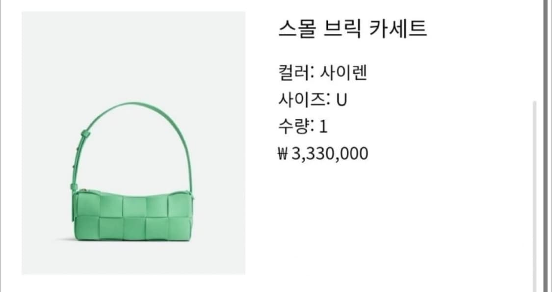 보테가베네타 브릭 카세트백  상품이미지3