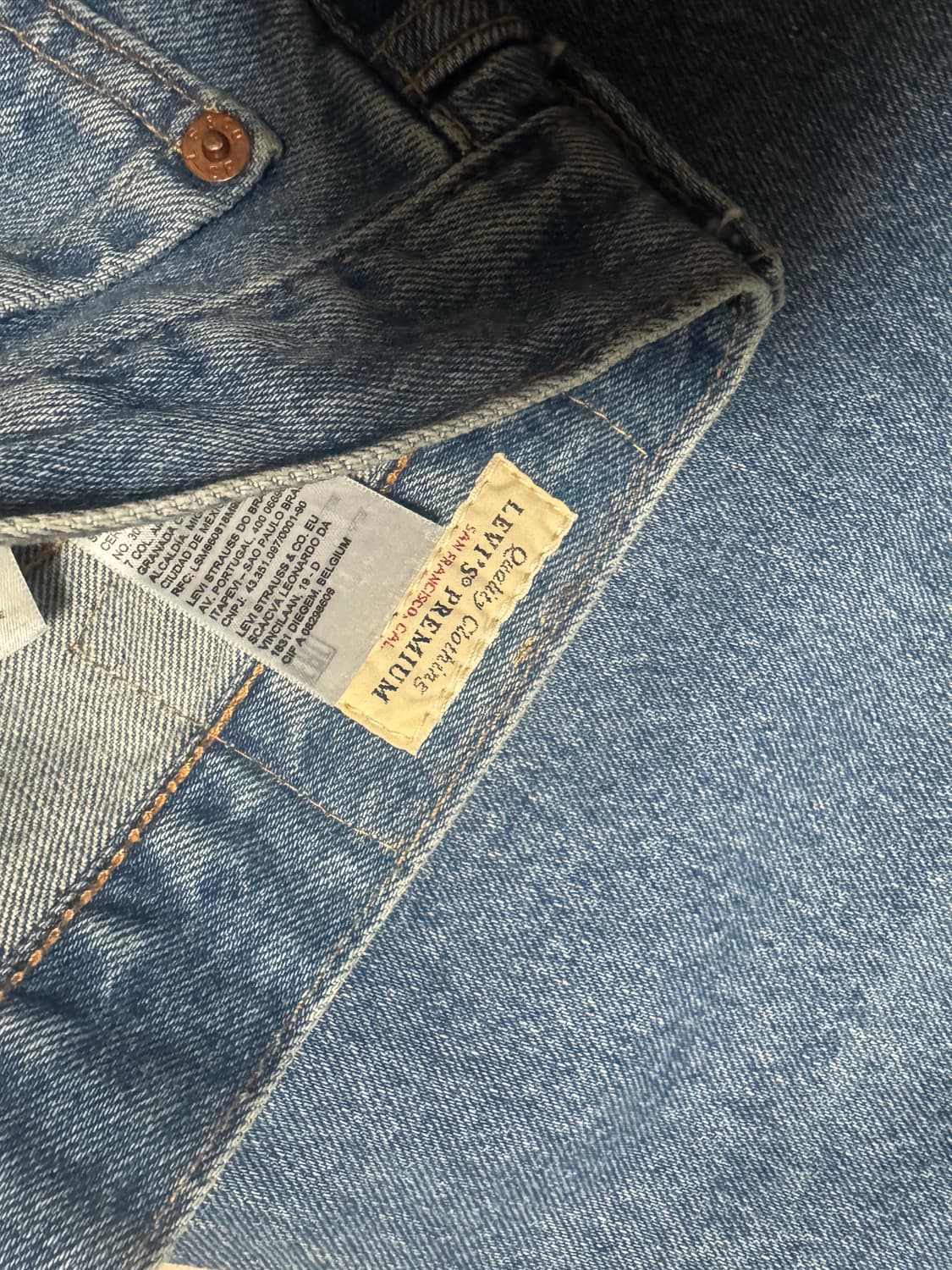 리바이스 501 93 프리미엄라인 30X30 상품이미지5