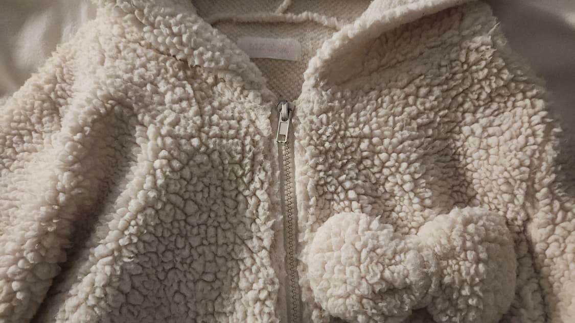 리즈리사 아이보리 리본 후드집업 히메갸루라떼갸루젤라또피케디어리너닿폼폼 상품이미지3