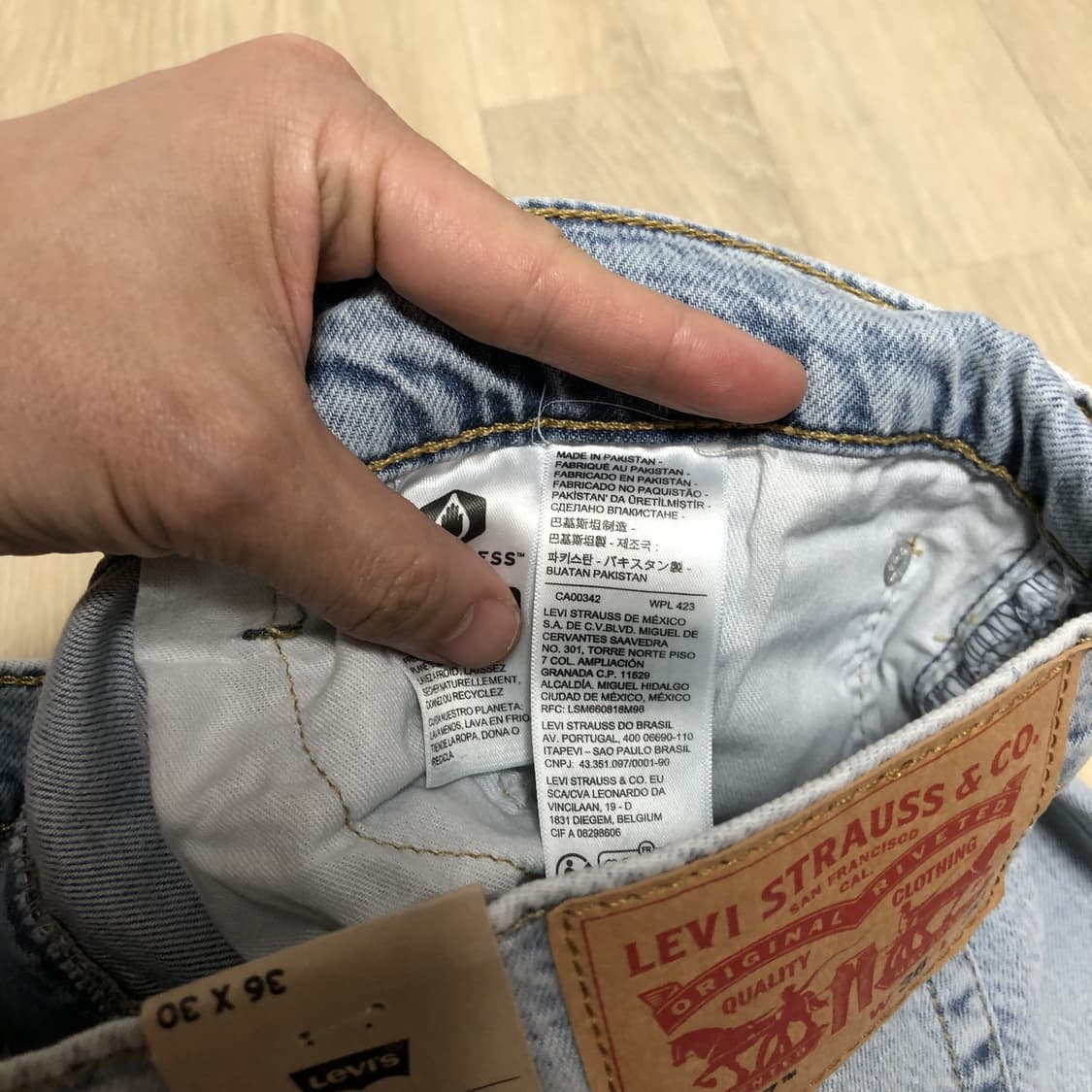 (36) 새상품 리바이스 Levi's 527 스탠다드 부츠컷 라이트 워시 상품이미지7