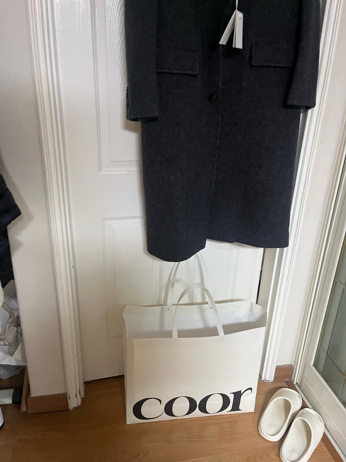 쿠어 알파카 싱글코트 상품이미지6