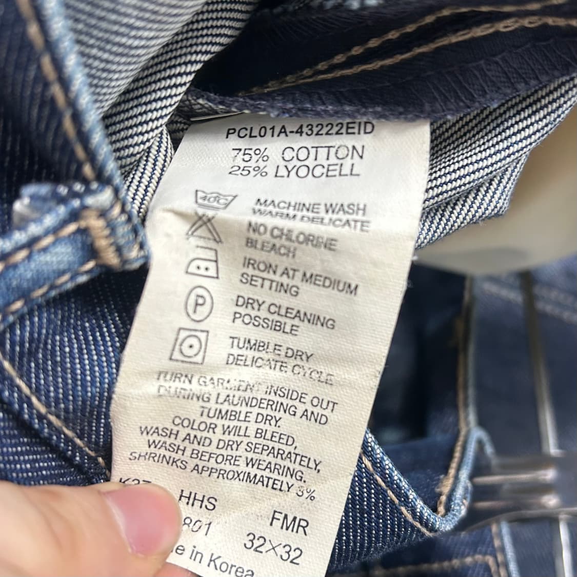 리바이스 엔지니어드 신치백 데님 팬츠 상품이미지9