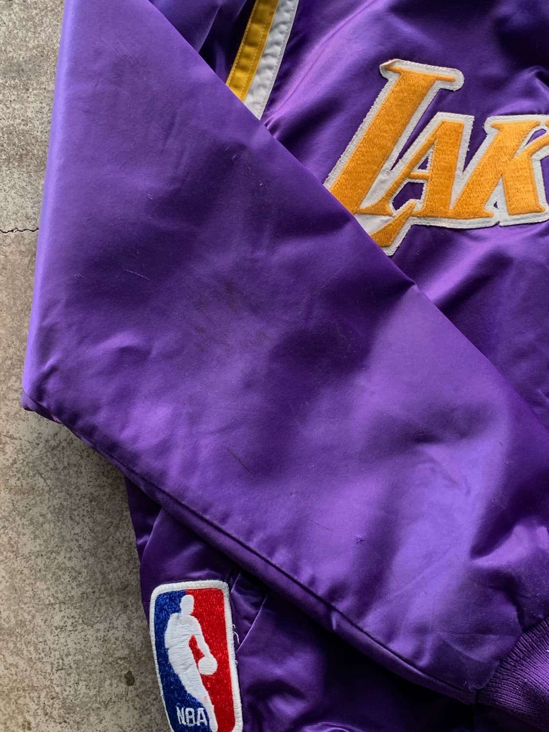80-90s 스타터 스타디움 자켓 LA 레이커스 상품이미지9