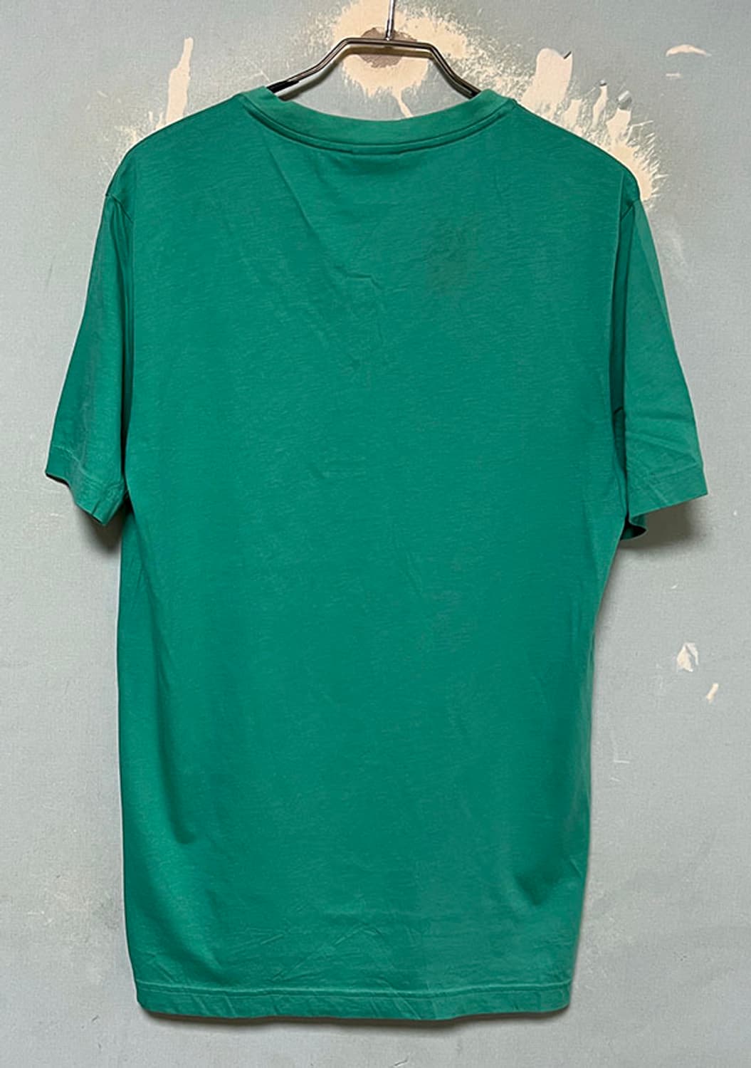 LACOSTE 라코스테 라이브 여자 브이넥 반팔티 그린 L 100 77 상품이미지2