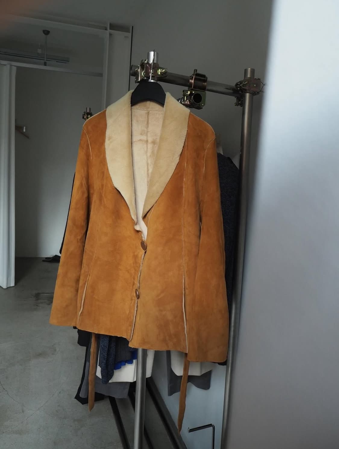 BORGO dei BLu suede shearing jacket  상품이미지1