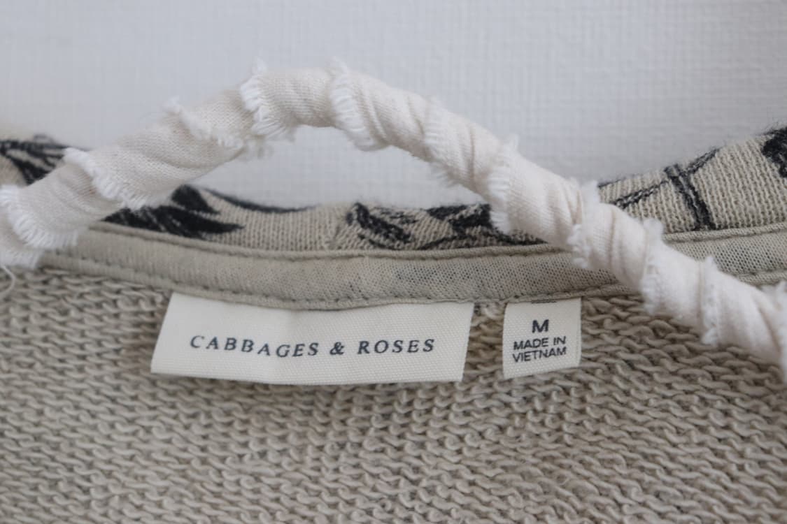 [Cabbages & Roses] Rose Toile Hoodie 상품이미지7