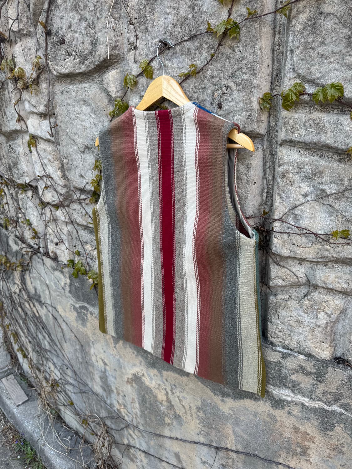 오르테가 핸드 우븐 울 네이티브 아메리칸 웨스턴 치마요 베스트 조끼 상품이미지4