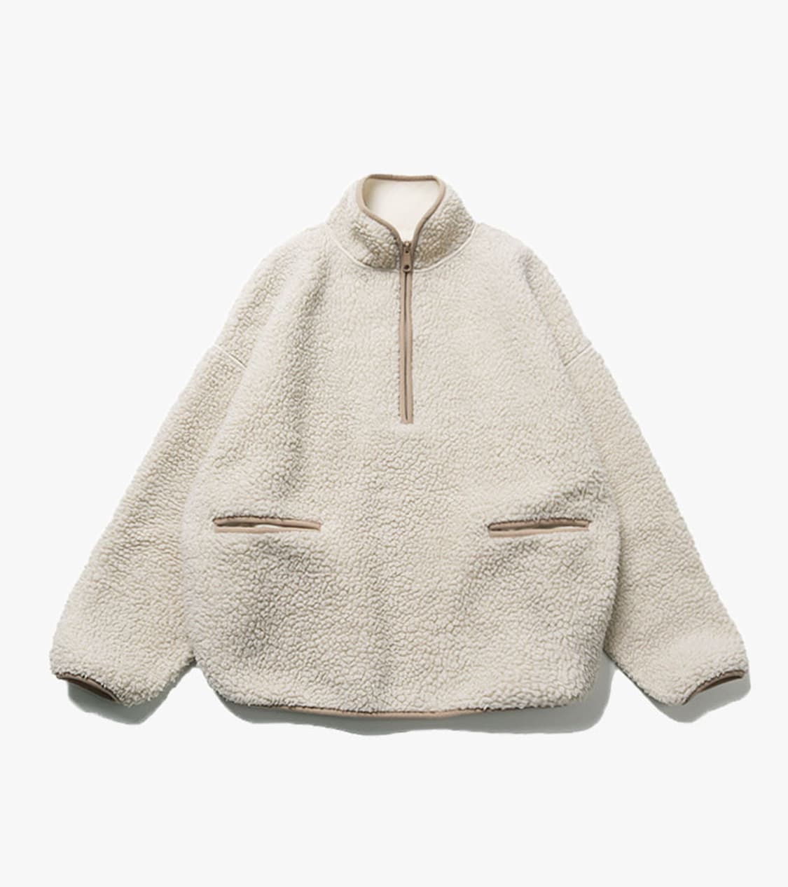 B:MING BY BEAMS - HALF ZIP FLEECE 상품이미지1