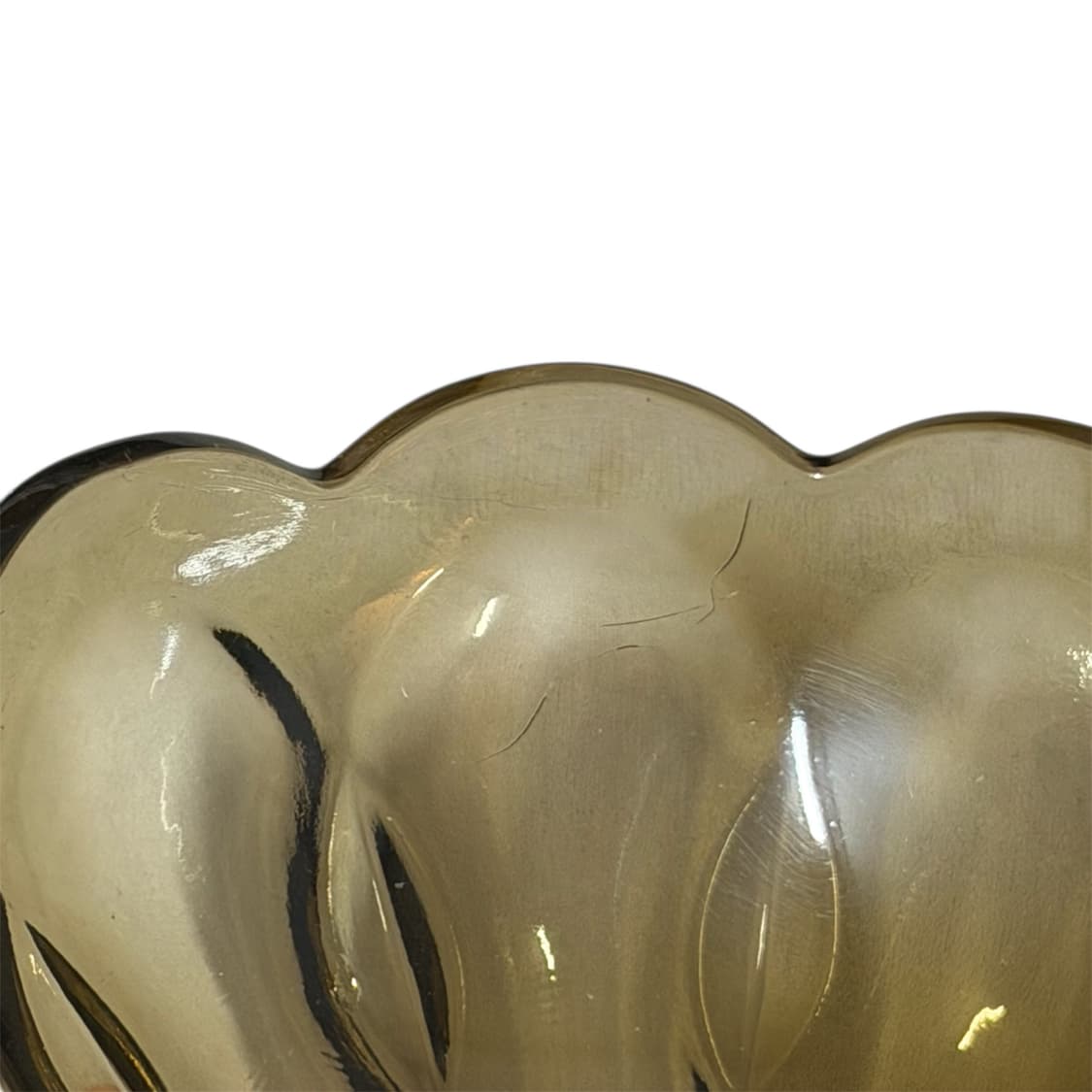 앰버 글라스 풋드 보울 상품이미지5