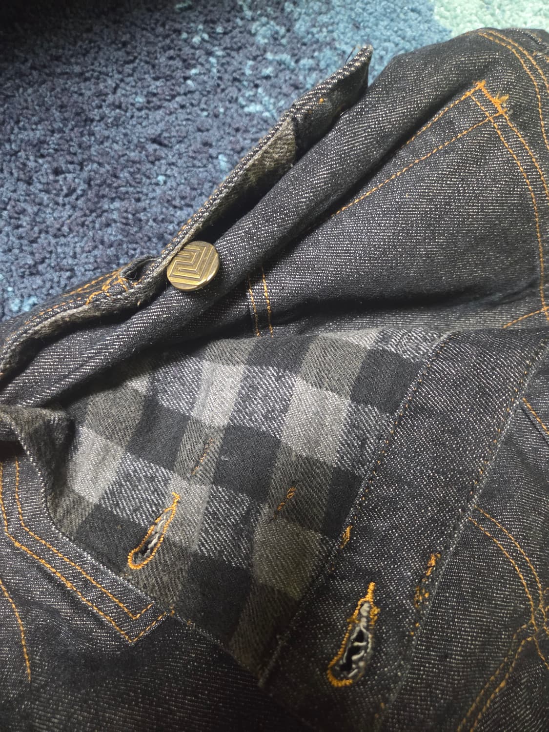 택포)TWN 더블웨이스트 똥주머니 데님 (단추부분 공지필독) 상품이미지8