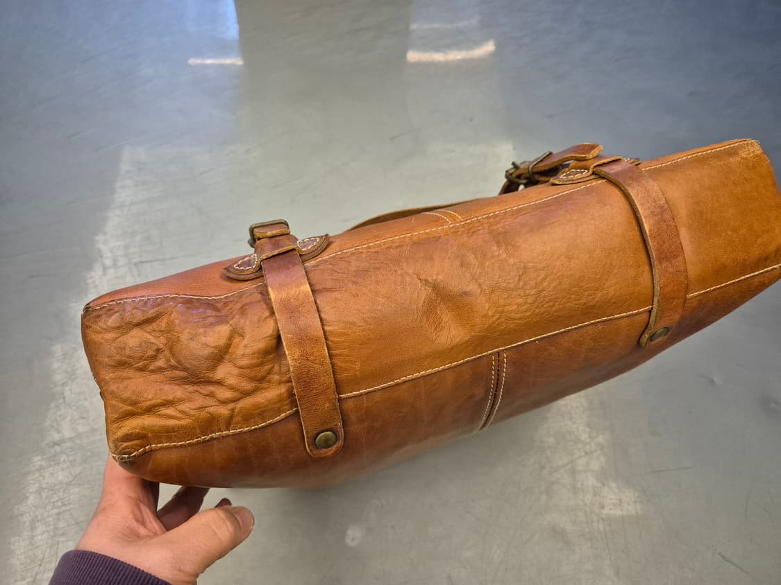 블루드쇼프 레더 메신져 백 상품이미지4