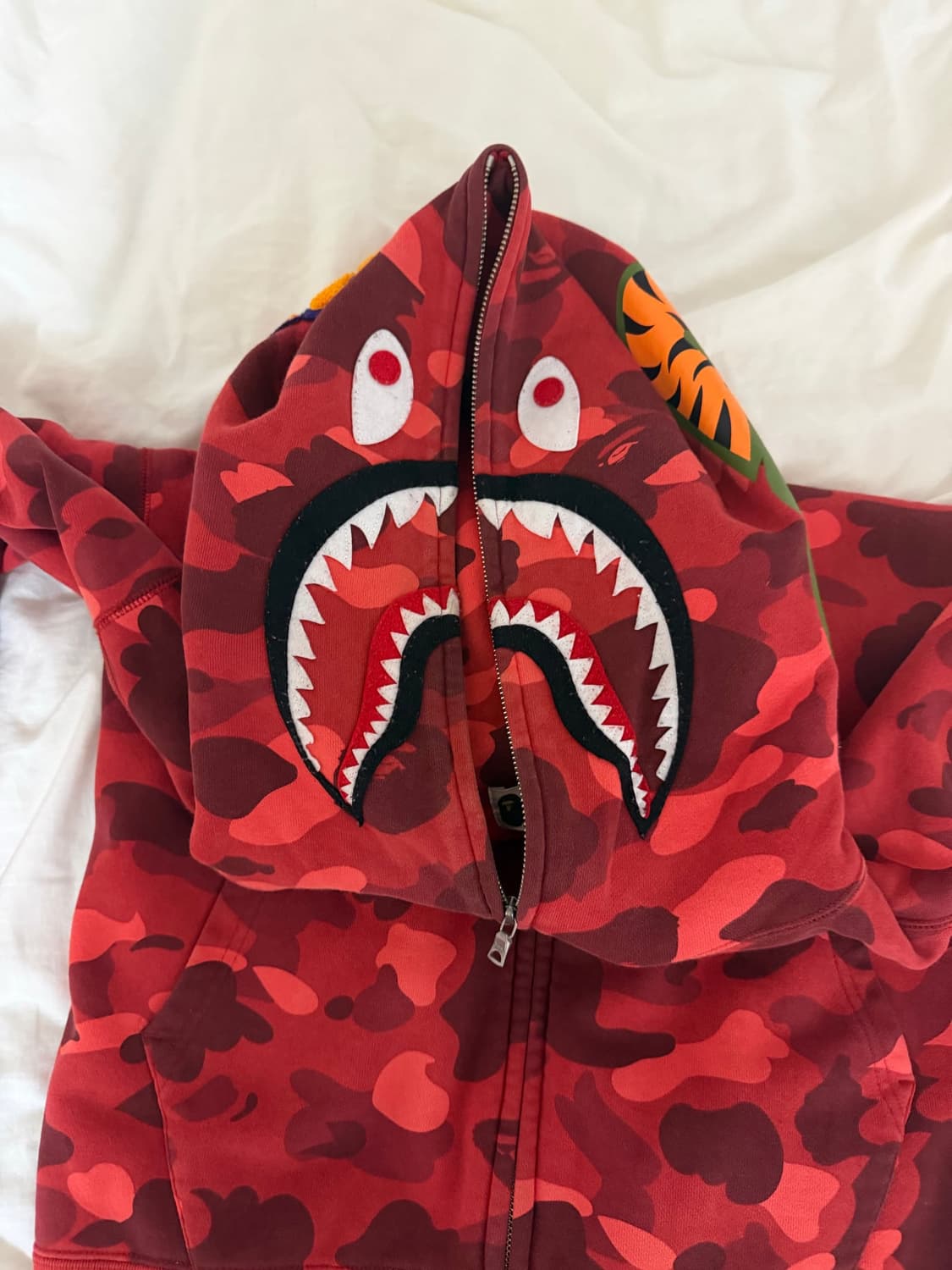A Bathing Ape 베이프 후드집업 적계 2xl 상품이미지1