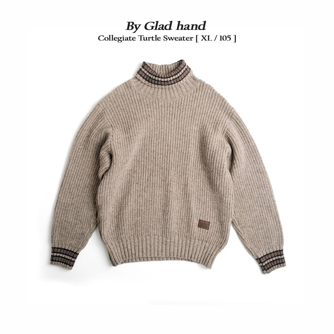 By Glad Hand 바이 글래드핸드 터틀넥 스웨터 XL(105)사이즈 상품이미지1