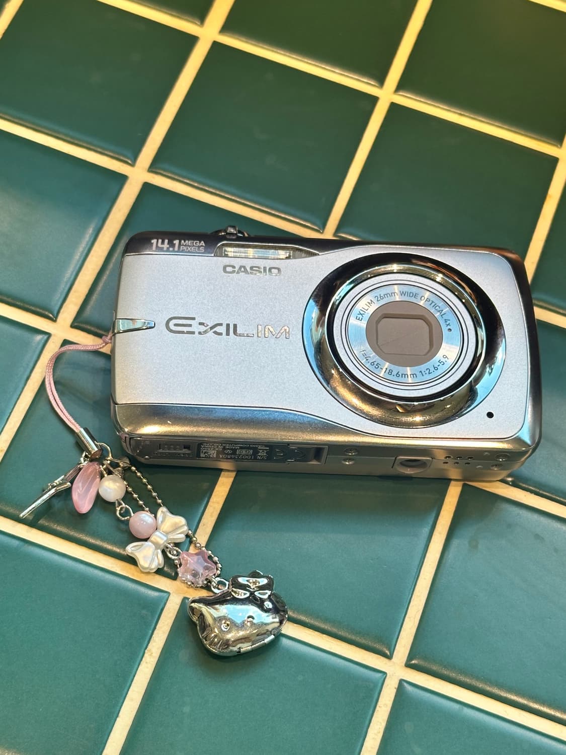 (실버,작례o) 카시오 Casio 엑슬림 ex z550 차정원디카 상품이미지1