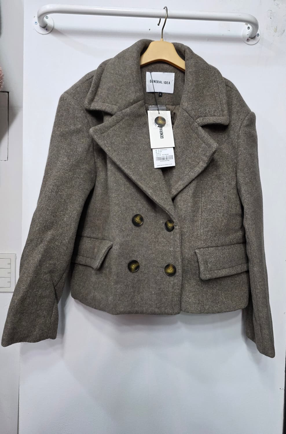 제너럴아이디어 여성 울 자켓 상품이미지1