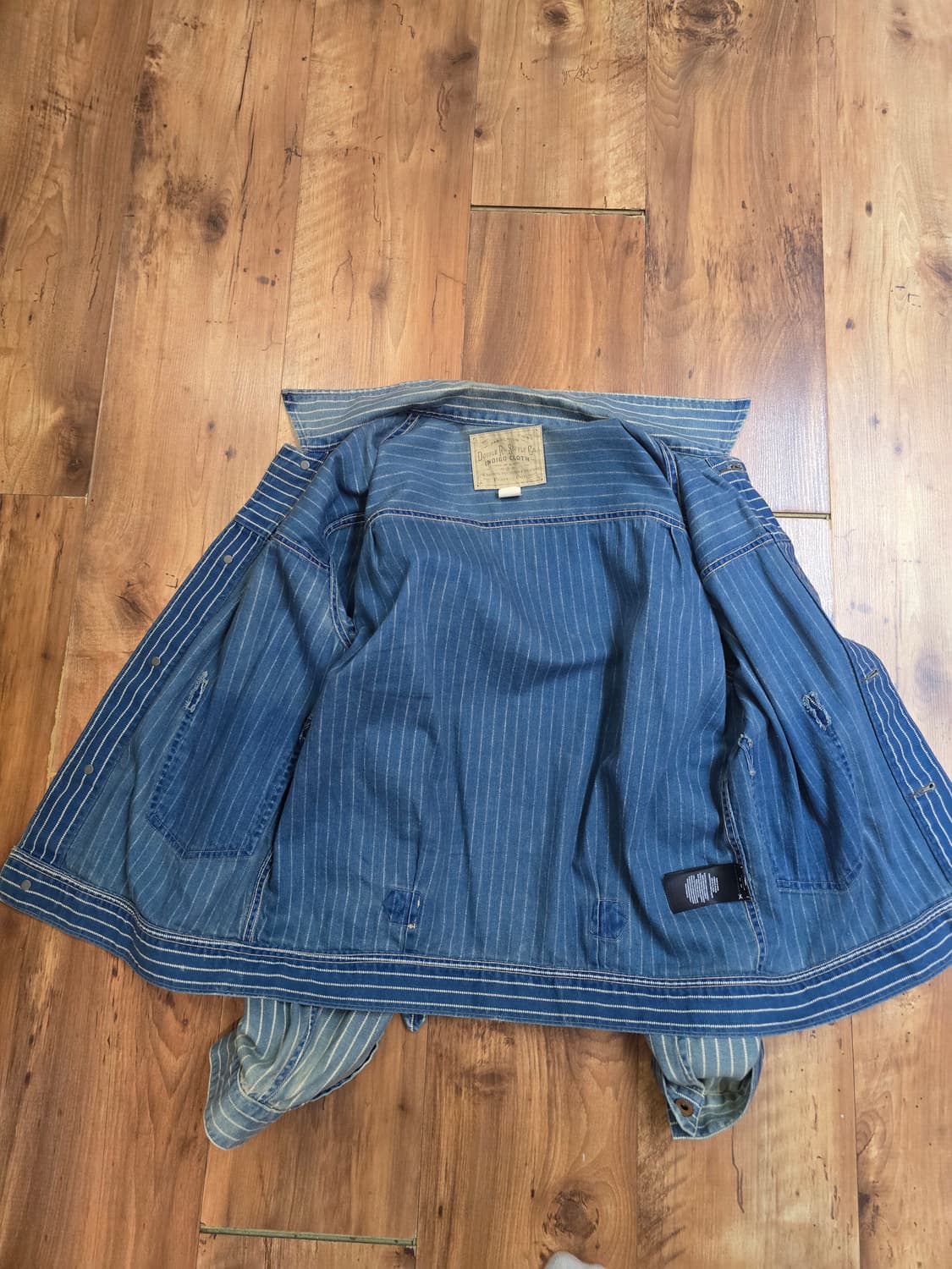 더블알엘 데님 자켓 판매합니다  상품이미지4