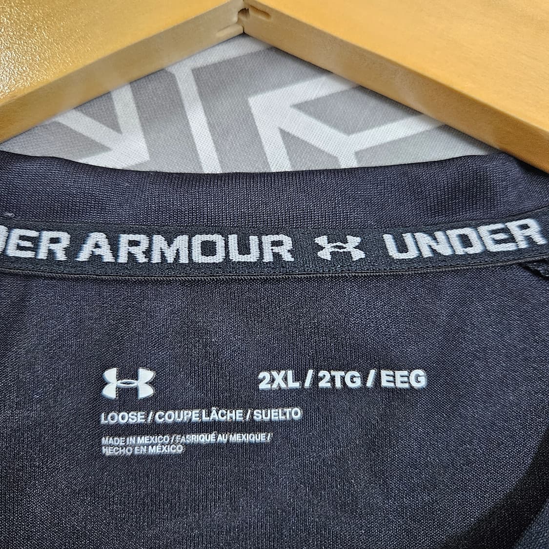 2xl(105)멕시코산 언더아머 기능성 반팔 상품이미지4