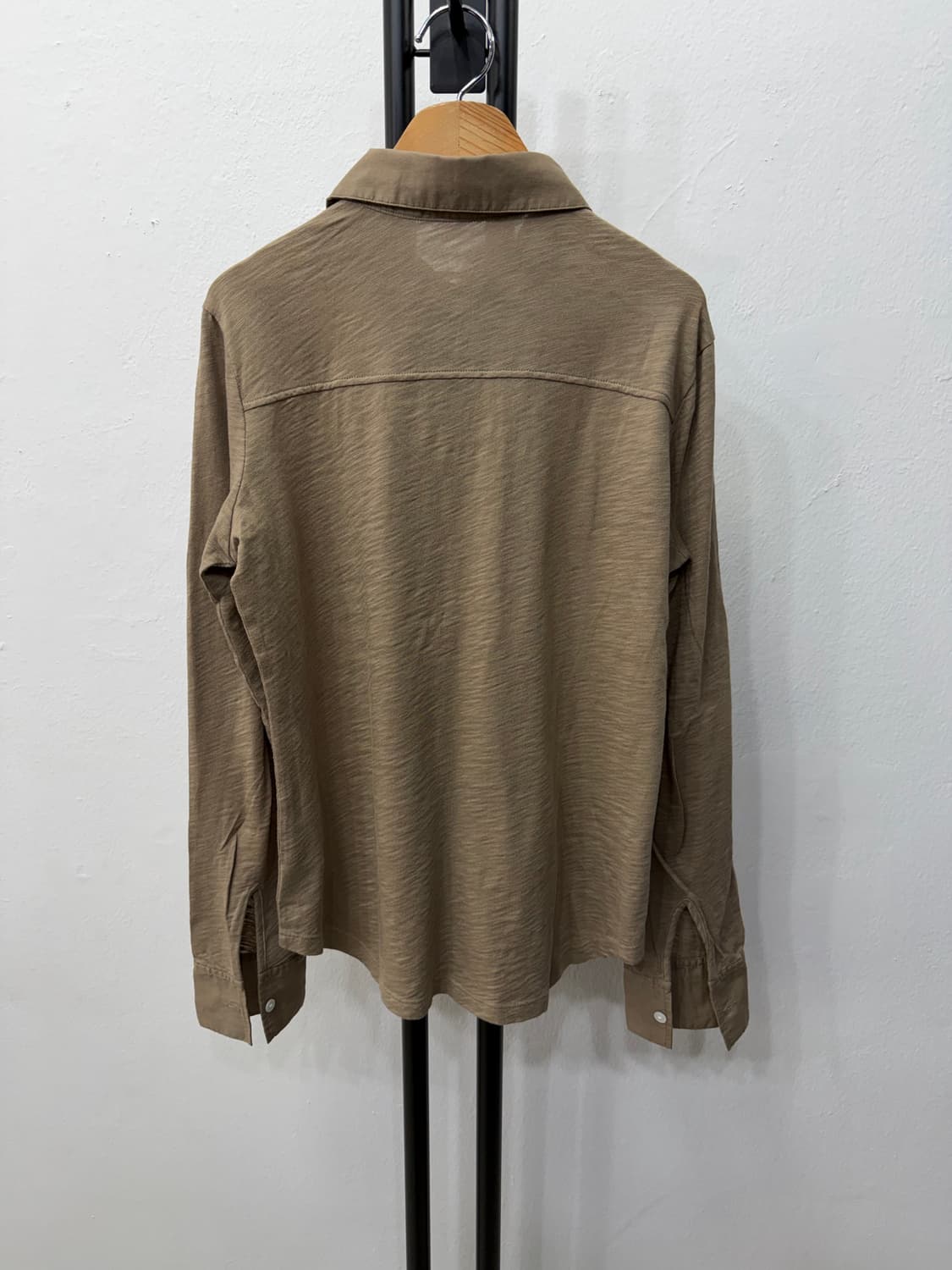 매장판정품) Theory 띠어리 브라운 셔츠 S 상품이미지4